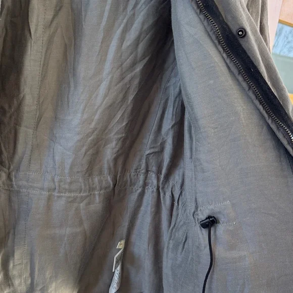 rag & bone Slate Gray Military Jacket - Picture 5 of 6